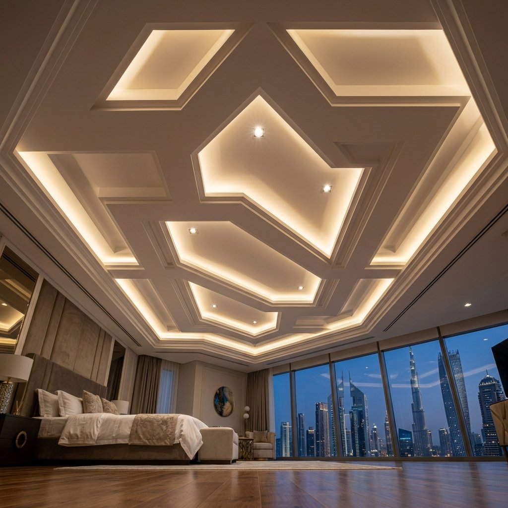 False Ceiling and Lighting Layout