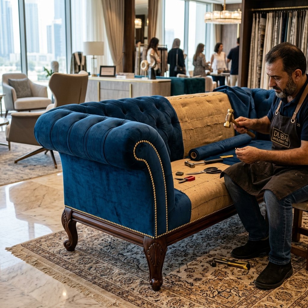 Classic Sofa Upholstery Restoration